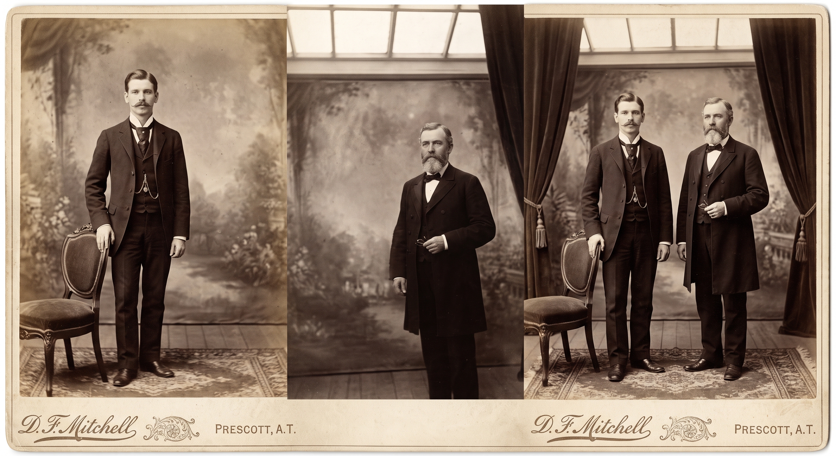 Doc Holliday and Acting Governor John J. Gosper in Prescott